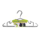 Royalford RF2575 Metal Hangers Set of 6 Pcs - Home Premium Coat Hangers Set for General Use - 360 Rotating Swivel Hook, for Ties - High-Quality Metal Construction, & Non-Slip Design - SW1hZ2U6MzY4ODc0