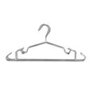 Royalford RF2575 Metal Hangers Set of 6 Pcs - Home Premium Coat Hangers Set for General Use - 360 Rotating Swivel Hook, for Ties - High-Quality Metal Construction, & Non-Slip Design - SW1hZ2U6MzY4ODcy