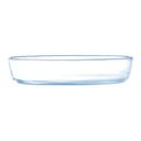 Royalford Glass Oval Casserole, 4.5 L Plus Glass Lid 1.3 L, Oval Glass Oven Baking Dish, Glass Bake - SW1hZ2U6NDEzMzg2