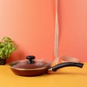 Royalford Frying Pan, 24 Cm - Aluminum Non-Stick Fry Pan - Ergonomic Handle - Saute Pan/Deep Frying