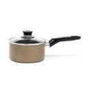 قدر طهي (مقلاة) 18 سم Royalford 18Cm Aluminium Non-Stick Small Enamel Saucepan With Lid - SW1hZ2U6MzY3NTM0