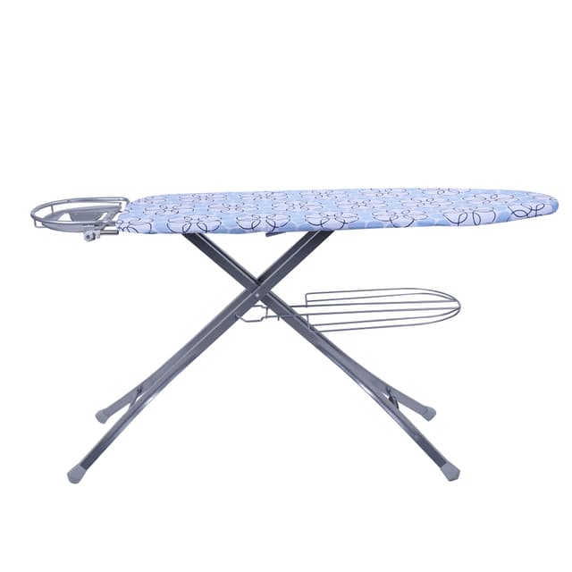 Royalford 127X46 Cm Ironing Board With Steam Iron Rest,Heat Resistant,Contemporary Lightweight - 185141