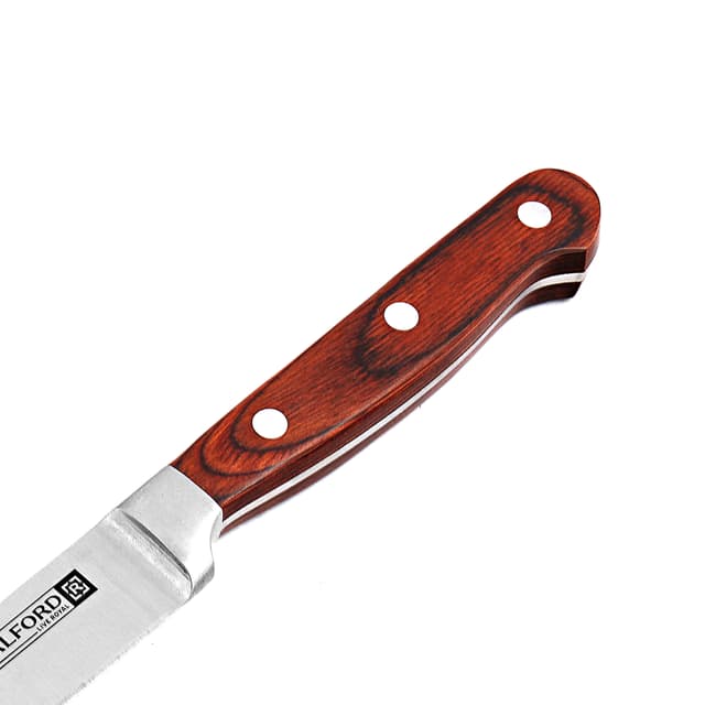 Royalford 5" Utility Knife - All Purpose Small Kitchen Knife - Ultra Sharp Stainless Steel Blade