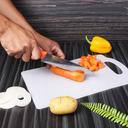 Royalford Stainless Steel 5 Knife Set With Cutting Board - All-In-One Solution For Your Kitchen Need - SW1hZ2U6MzgyODIz