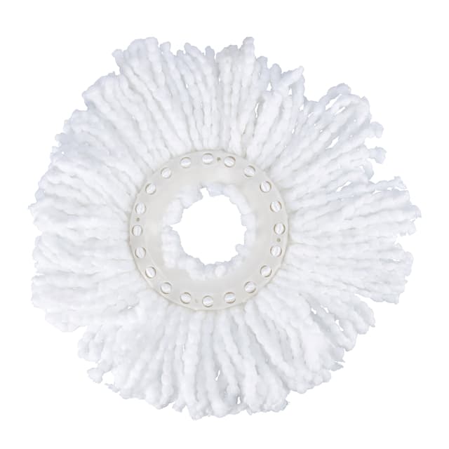 ممسحة الارضيات الدوارة لون اخضر من رويال فورد Royalford Portable Design Ajustable Height Spin Easy Mop with Micro Fiber Head for Faster Dehydration