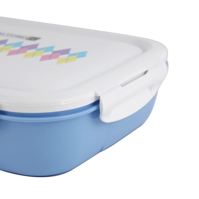 Royalford Air Tight Lunch Box - Compact Leak-Proof & Airtight Lid Rectangular Food Storage Container - SW1hZ2U6MzkxMjU2