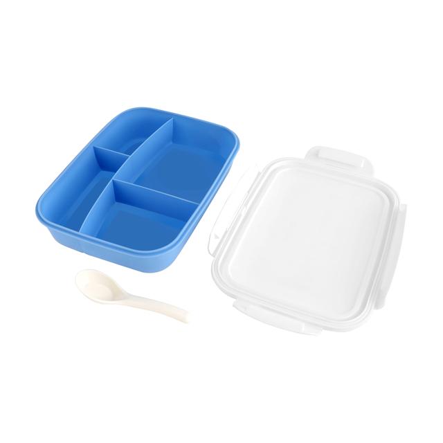 Royalford Air Tight Lunch Box - Compact Leak-Proof & Airtight Lid Rectangular Food Storage Container - SW1hZ2U6MzkxMjYx