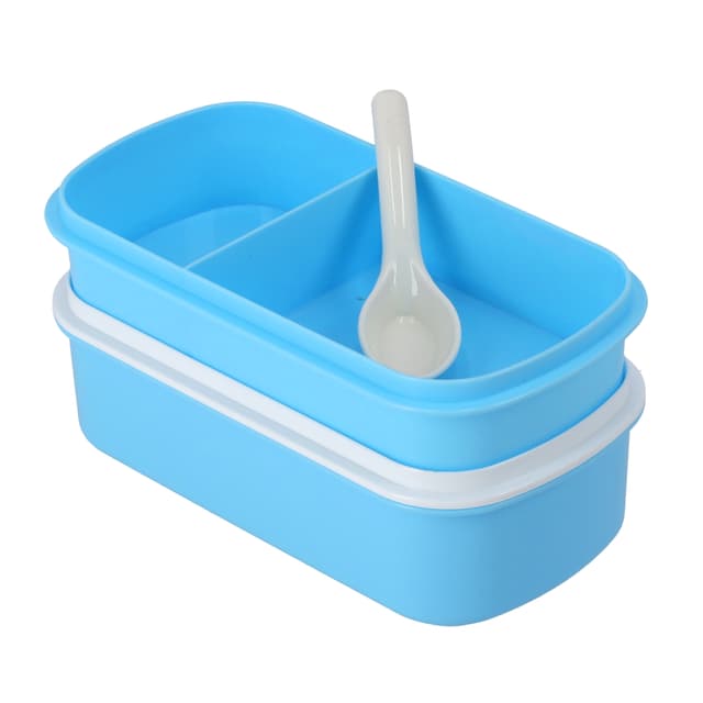 Royalford AirTight Lunch Box With 2Layer/Blue 1X12 - 172662