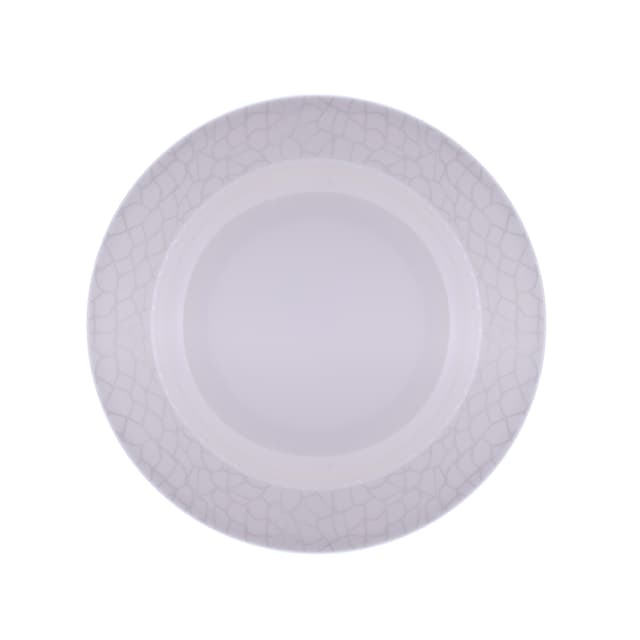 طبق عميق ميلامين 8 بوصة Royalford - 8" Melamine Ware Deep Plate - Soup Deep Plate Pasta Plate