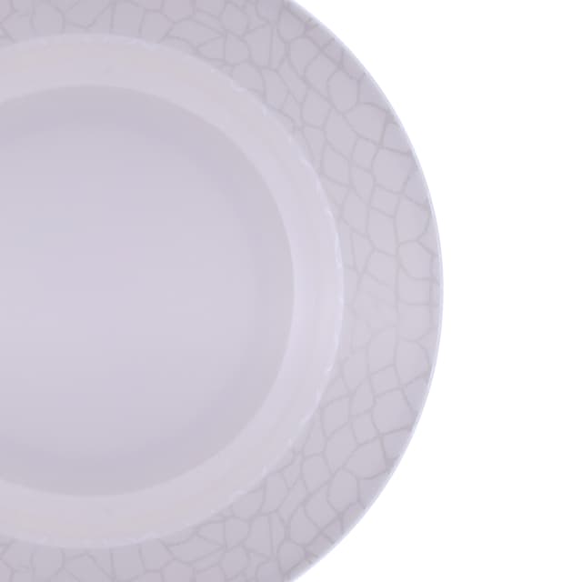 طبق عميق ميلامين 8 بوصة Royalford - 8" Melamine Ware Deep Plate - Soup Deep Plate Pasta Plate