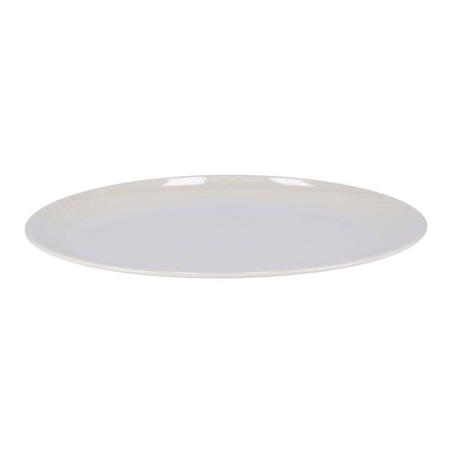 Royalford Melamine White Pearl Oval Plate, 16 Inch - SW1hZ2U6NDI2OTIw