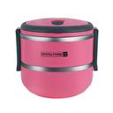 Royalford Double Layer Lunch Box - Leak-Proof & Airtight Lid Food Storage Container - High-Quality - SW1hZ2U6MzkxMjY2