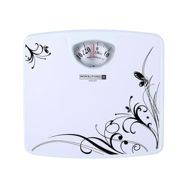 Royalford Weighing Scale - Analogue Manual Mechanical Weighing Machine For Human Body-Weight Machine - 171455