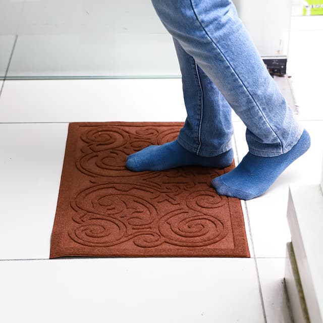 Royalford Rubber Mat - Home, Shop Outdoor Rubber Entrance Mats Anti Fatigue None Slip Indoor Safety