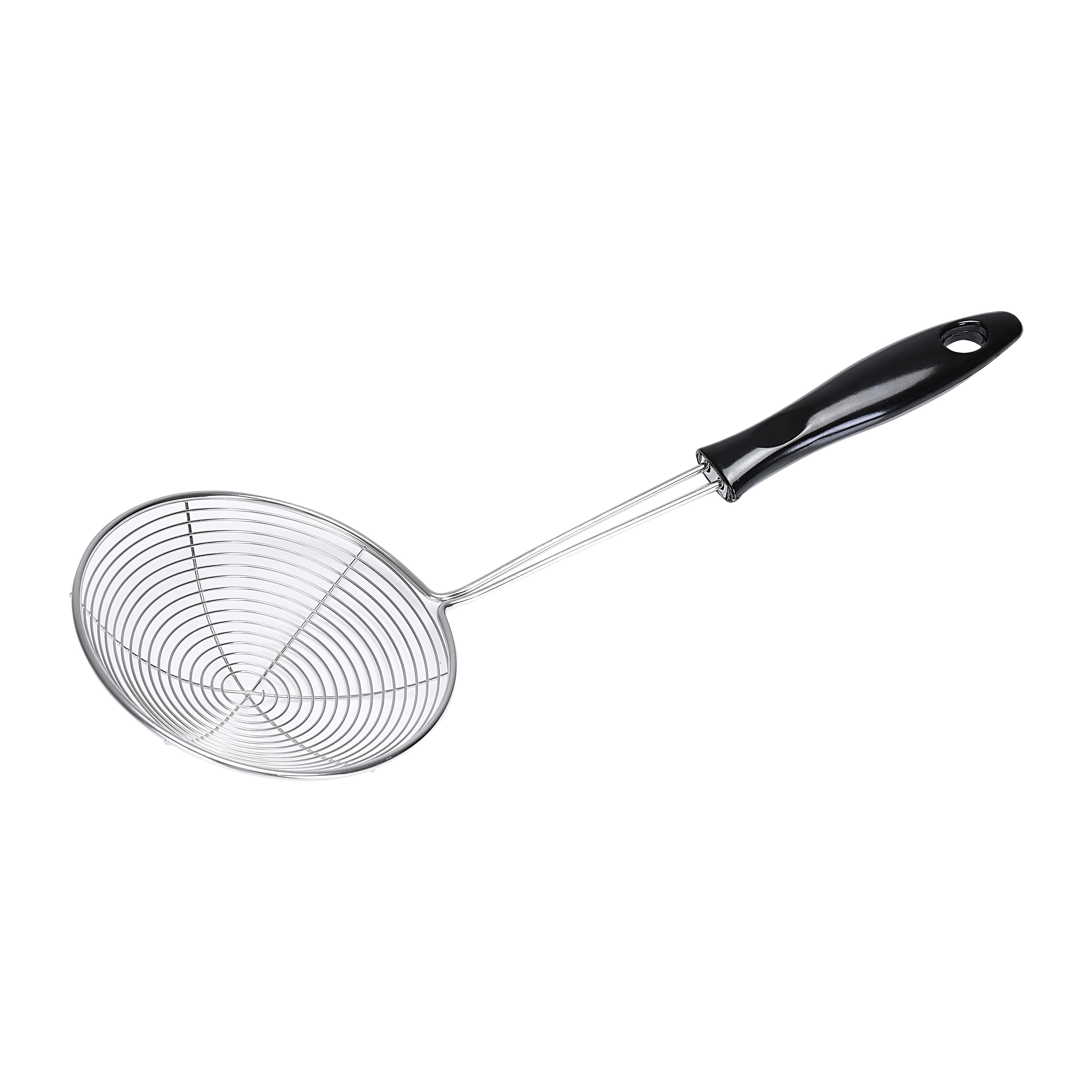 Royalford Stainless Steel Skimmer - Stainless Steel Wire Skimmer Spoon With Handle For Kitchen Frying