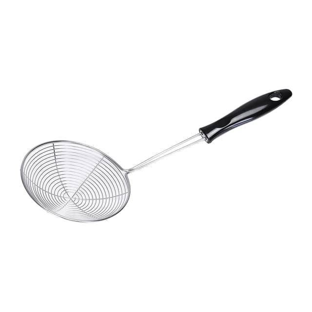 مصفاة الزيت القلي من الفولاذ رويال فورد Royalford Stainless Steel Skimmer - Stainless Steel Wire Skimmer Spoon With Handle For Kitchen Frying - 286530