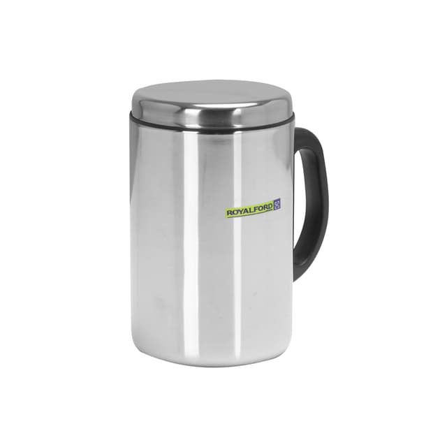 كوب سفر معدني - 350 مل  Stainless Steel Travel Mug - Royalford
