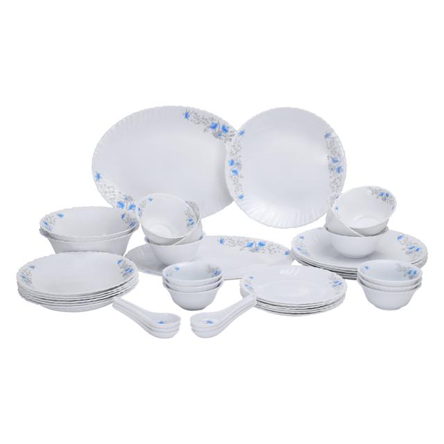 Royalford Opal Glassware Dinner Set, 40 Pcs - SW1hZ2U6NDMzNDUy