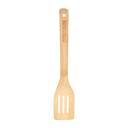 Royalford Bamboo Slotted Turner - Heat Resistant Soft Grip Slotted Turner, Bamboo, Cooking - SW1hZ2U6MzczMDY0