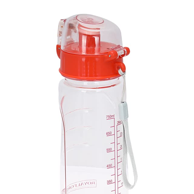 Royalford 550Ml Water Bottle - Reusable Water Bottle Wide Mouth With Hanging Clip