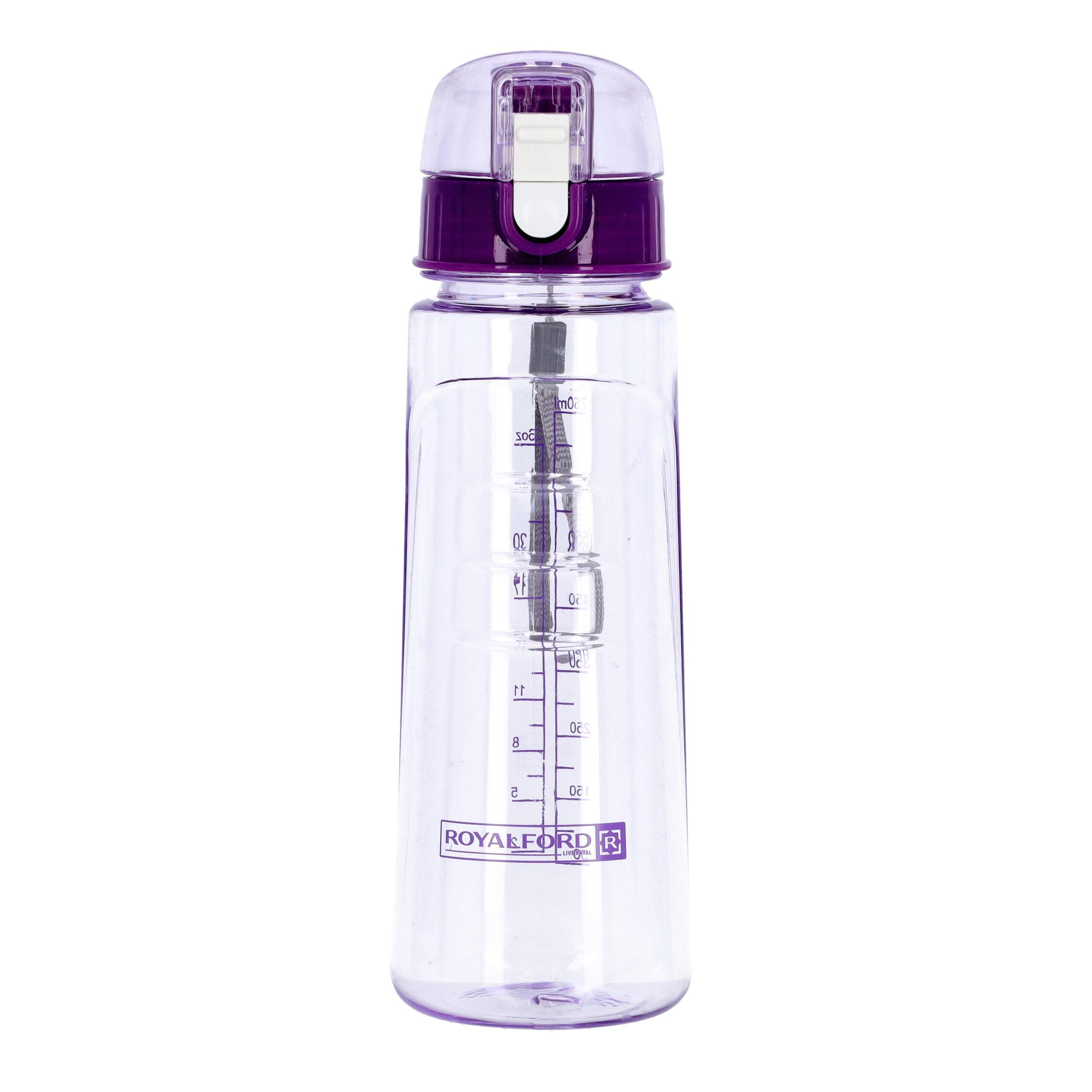 Royalford Water Bottle 550 ML/Purple