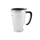 Royalford 14Oz Travel Stainless Steel Mug - Coffee Mug Tumbler With Handle & Compact Lid For Travel - 289088