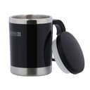 كوب حافظ للحرارة 11 أونصة ستانلس ستيل رويال فورد Royalford Travel mug 11oz/Black  1X40 - 176981