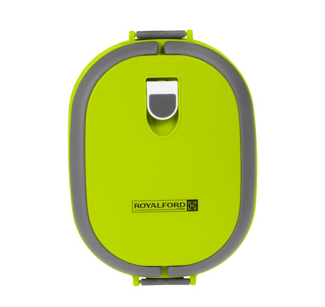 Royalford S/S Lunch Box (square)/Green 1X36