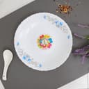 صحن شوربة رومنسي 9.5 بوصة اوبل وير رويال فورد Royalford Opal Ware Romantic Soup Plate, 9.5 Inch