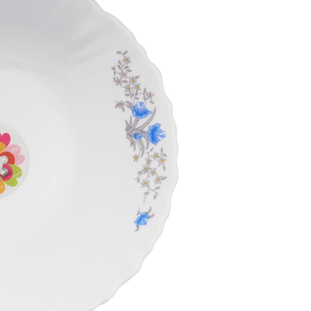 صحن شوربة رومنسي 9.5 بوصة اوبل وير رويال فورد Royalford Opal Ware Romantic Soup Plate, 9.5 Inch