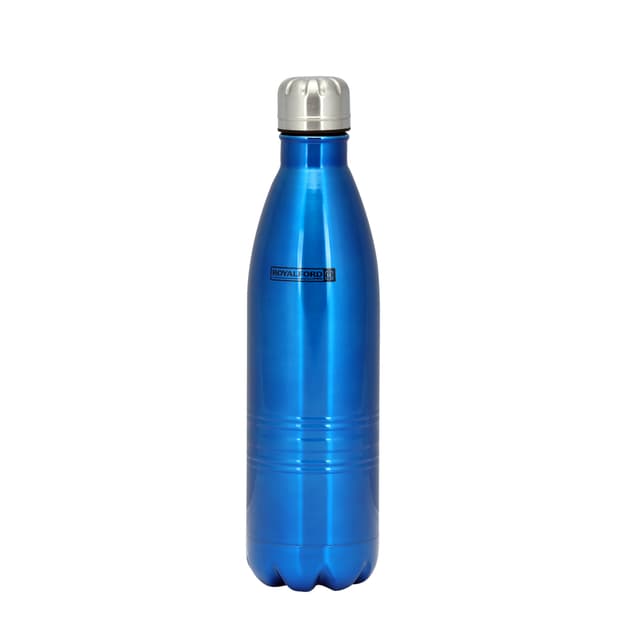 Royalford 350Ml Double Wall Stainless Steel Vacuum Bottle - Portable Flask & Water Bottle - Hot & Cold