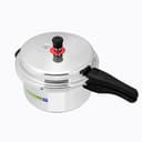Royalford 7.5L Aluminum Pressure Cooker - Comfortable Handle Evenly Heating Cooker