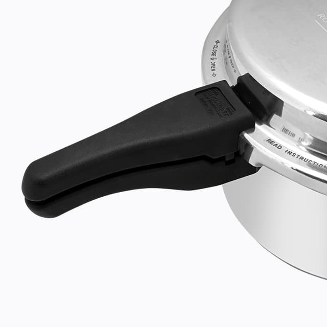 Royalford 7.5L Aluminum Pressure Cooker - Comfortable Handle Evenly Heating Cooker