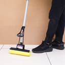 ممسحة أرضية بلون أسود واصفر من رويال فورد Royalford Sponge Roller Mop