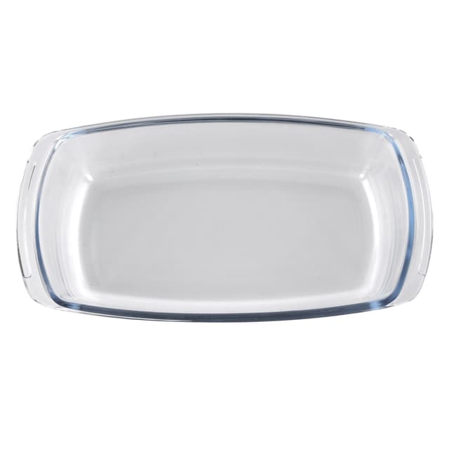 صينية فرن زجاج بايركس مقاومة للحرارة 1.8 لتر رويال فورد  Royalford 1.8 liters Heat resistant Pyrex glass oven tray