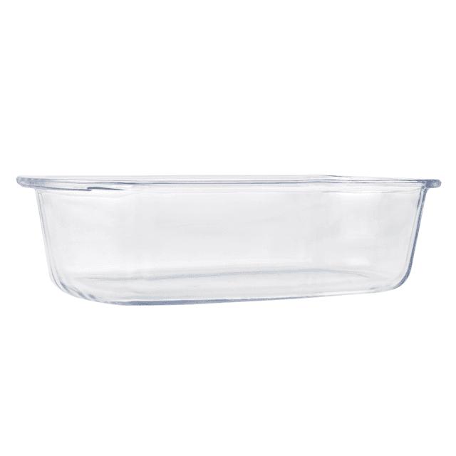 صينية فرن زجاج بايركس مقاومة للحرارة 1.8 لتر رويال فورد  Royalford 1.8 liters Heat resistant Pyrex glass oven tray