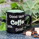 مق بسعة260 ميلي لتر أسود رويال فورد Royalford Porcelain Coffee Mug