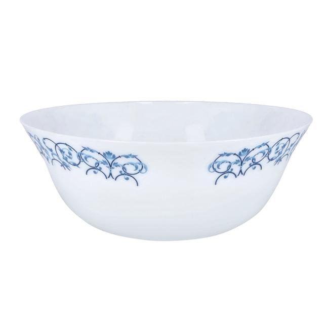 Royalford 10-Inch Opal Soup Bowl Art Flower Portable, Lightweight Bowl Breakfast Cereal Dessert - SW1hZ2U6NDAwMjc3