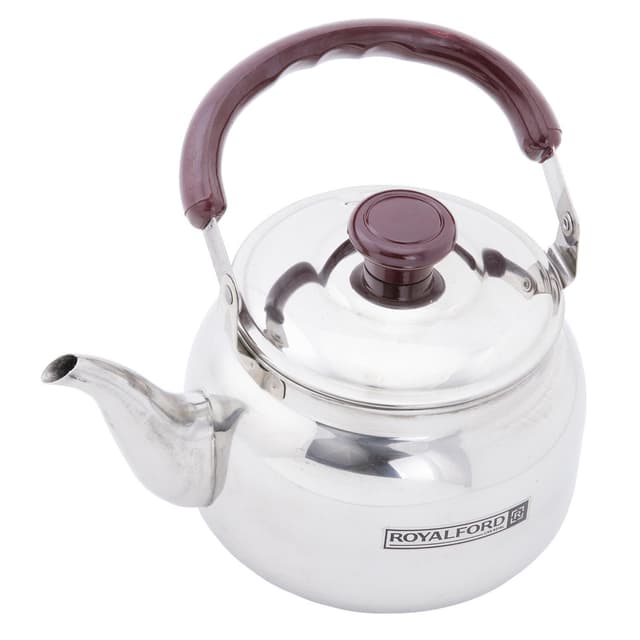 براد شاي صغير ستانليس ستيل 1 لتر رويال فورد Royalford 1L Stainless Steel Top Tea Kettle