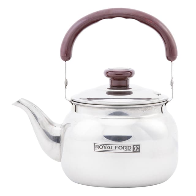 براد شاي صغير ستانليس ستيل 1 لتر رويال فورد Royalford 1L Stainless Steel Top Tea Kettle