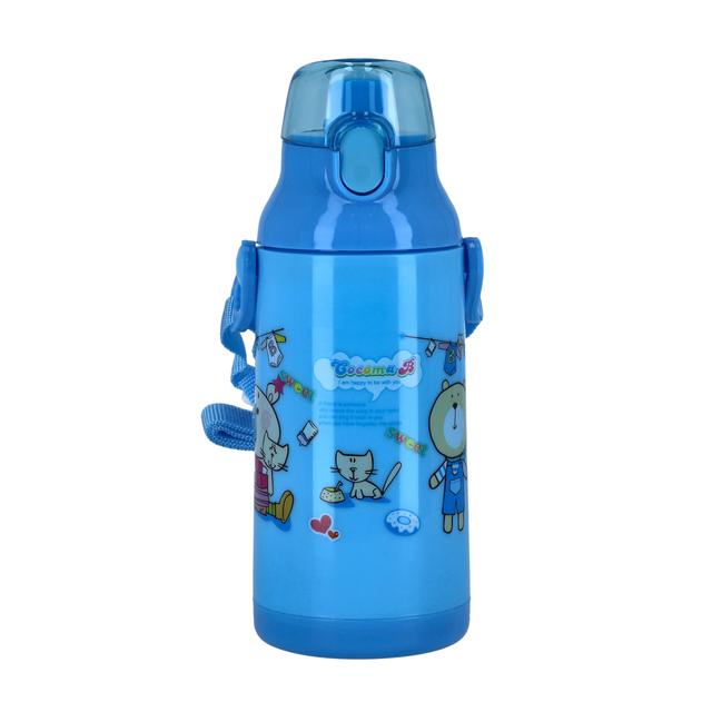 Royalford 350Ml Water Bottle - Reusable Water Bottle Wide Mouth With Hanging Clip - SW1hZ2U6NDAyOTA5