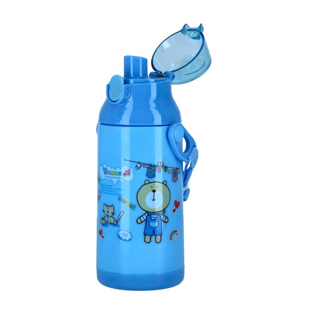 Royalford 350Ml Water Bottle - Reusable Water Bottle Wide Mouth With Hanging Clip - SW1hZ2U6NDAyOTEx