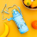 Royalford 350Ml Water Bottle - Reusable Water Bottle Wide Mouth With Hanging Clip - SW1hZ2U6NDAyOTA1