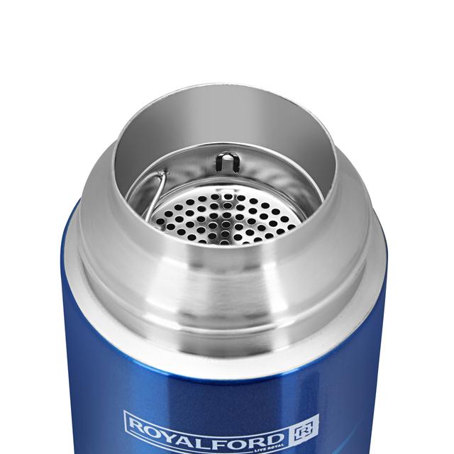 Royalford RF6607 320ml Stainless Steel Vacuum Bottle - Stainless Steel Flask & Water Bottle |Hot & Cold Leak-Resistant Sports Drink Bottle | Dishwasher Safe High-Quality Vacuum Insulation Bo - SW1hZ2U6NDA3MDIw