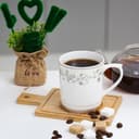 Royalford 11Oz Bone Wave Coffee Mug - Large Coffee & Tea Mug, Traditional Extra Large Tea Mug, Thick