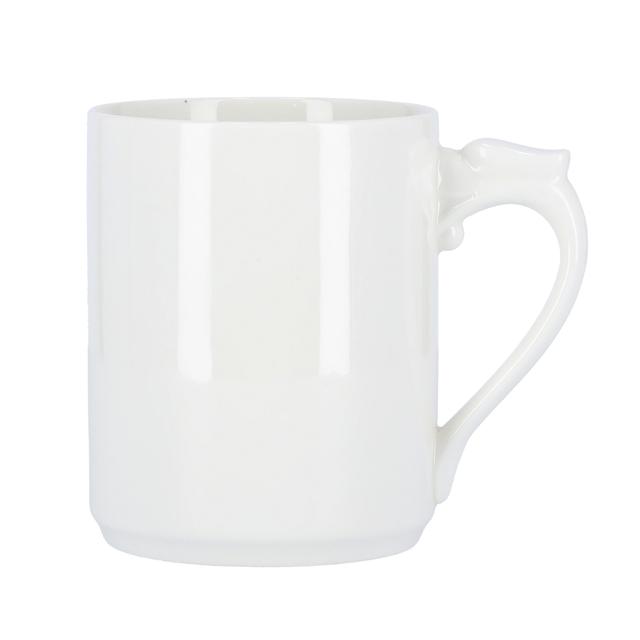 Royalford 14Oz Bone Wave Coffee Mug - Large Coffee & Tea Mug, Traditional Extra Large Tea Mug, Thick - SW1hZ2U6Mzg3NDY5