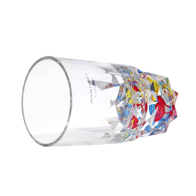 كأس زجاجي بقاعدة كريستال - 410 مل Acrylic Glass With Crystal Base - Royalford