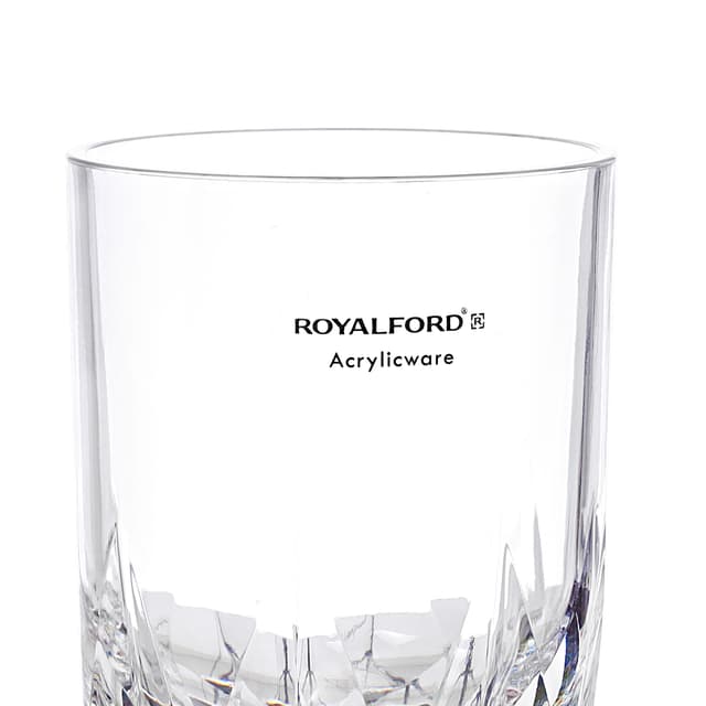 كأس زجاجي بقاعدة كريستال - 410 مل Acrylic Glass With Crystal Base - Royalford