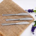 Royalford 3Pcs Stainless Steel 4Mm Dinner Knives - Steel Cutlery Set For Home And Kitchen Dishwasher - SW1hZ2U6MzcxMzQw