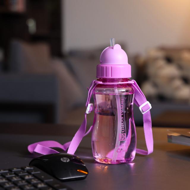 زجاجة ماء للأطفال 500 مل بنفسجي Royalford - 500ML Water Bottle/Purple - SW1hZ2U6Mzc0Njg5